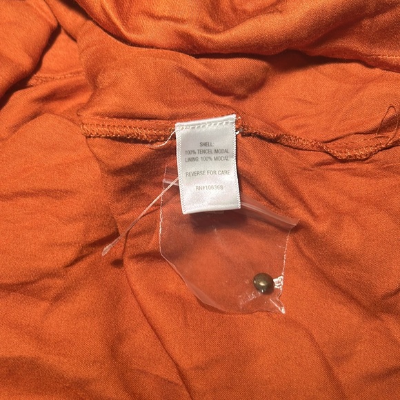 Garnet Hill ~new~ Ballard Swiss-Dot Maxi Dress in Copper Patchwork size Small - Picture 14 of 16